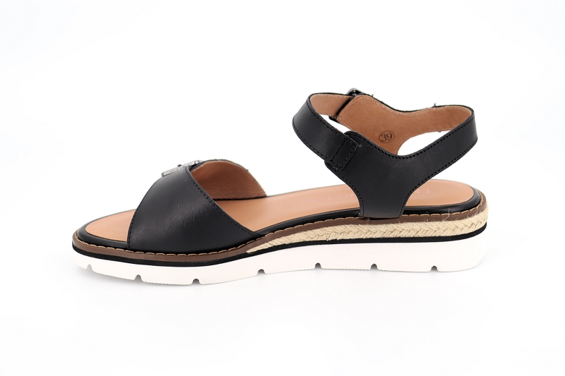 Emilie karston sandales nu pieds kika noir7537602_3