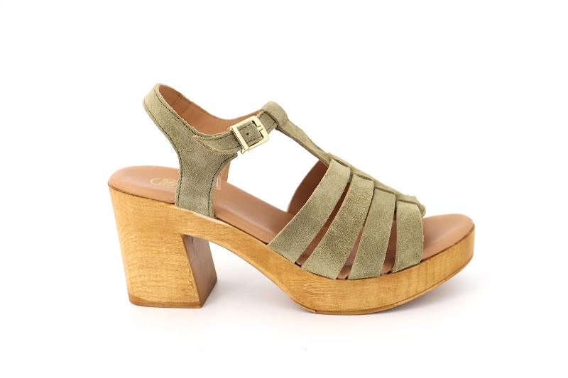 Sms sandales nu pieds eurus vert