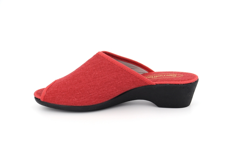 Semelflex chaussons pantoufles sheila rouge7541101_3