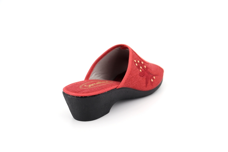 Semelflex chaussons pantoufles sheila rouge7541101_4