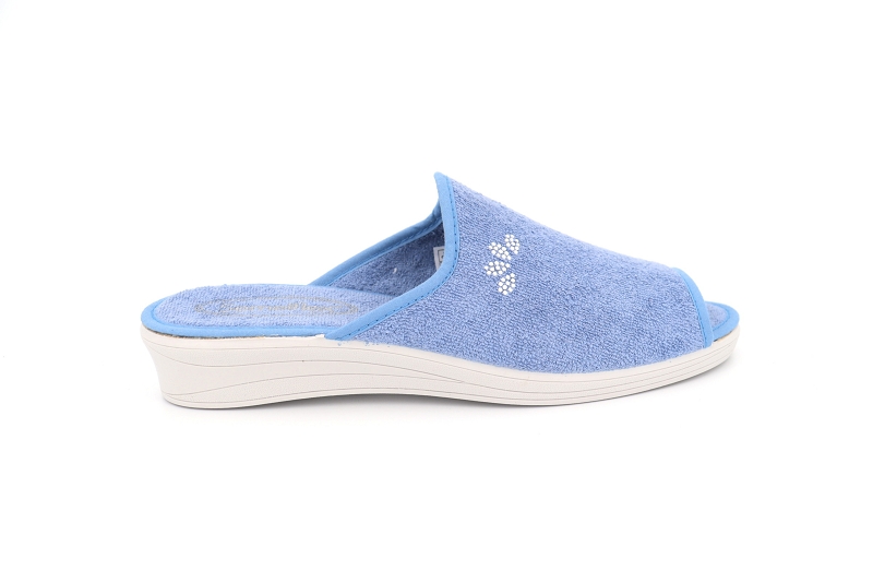 Semelflex chaussons pantoufles figue bleu