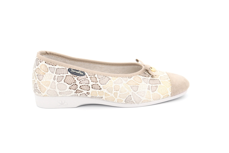 Semelflex chaussons pantoufles dory beige