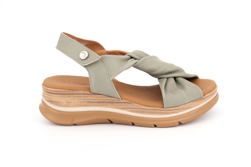 Paula urban sandales nu pieds marti vert