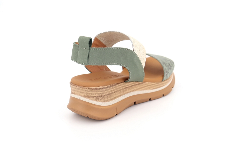 Paula urban sandales nu pieds minora vert7553402_4