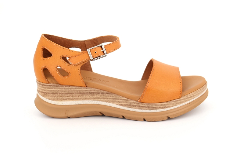 Paula urban sandales nu pieds dorono orange