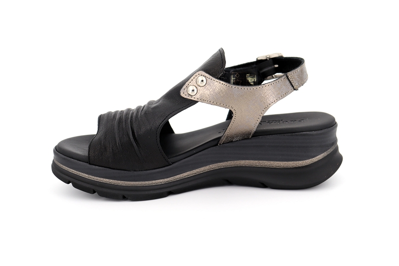 Paula urban sandales nu pieds didier noir7553801_3