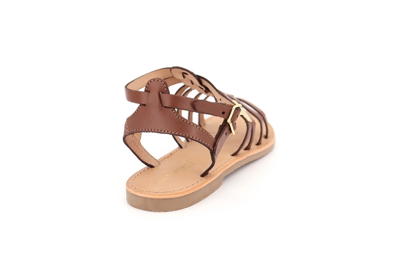 Les tropeziennes sandales nu pieds hikaela marron7555101_4