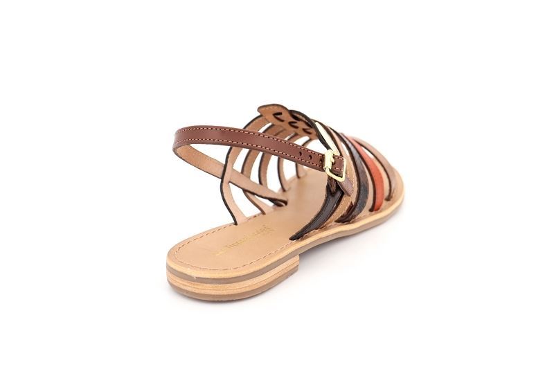 Les tropeziennes sandales nu pieds havanegum orange7555201_4