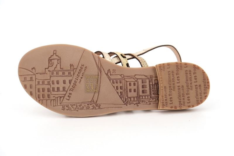 Les tropeziennes sandales nu pieds havanegum marron7555202_5