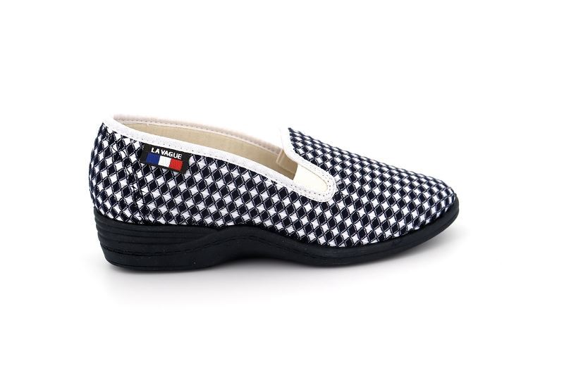 La vague chaussons pantoufles gelun bleu