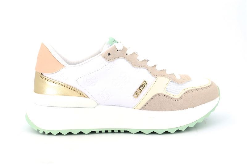 Guess baskets vinnna blanc