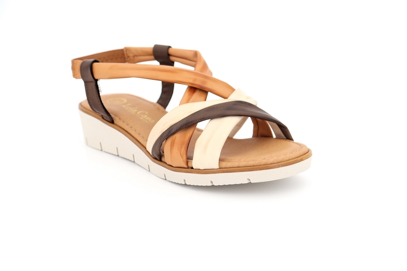 Lola canales sandales nu pieds brigitte marron7560601_2