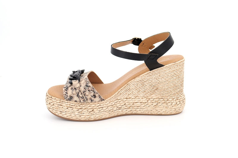 Lola canales chaussures espadrilles carole noir7560802_3