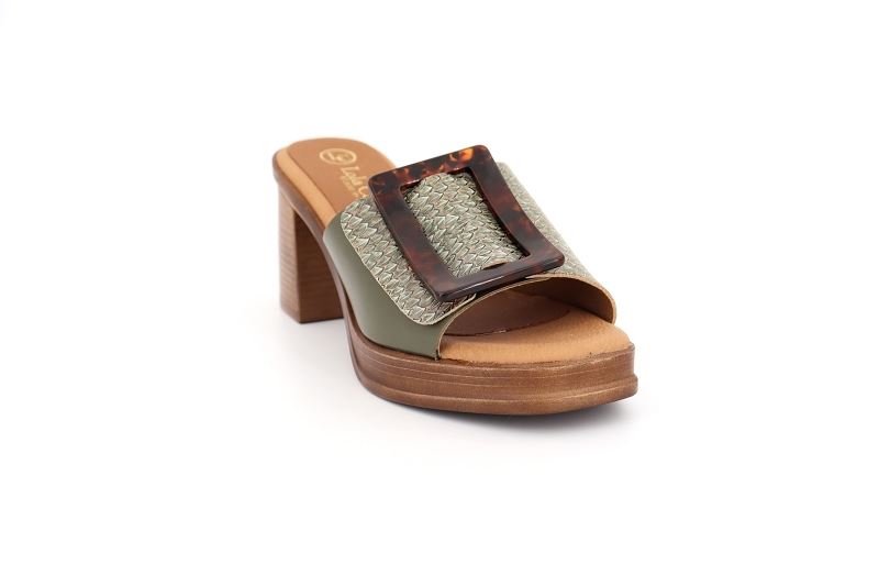 Lola canales mules et sabots clementine vert7560902_2