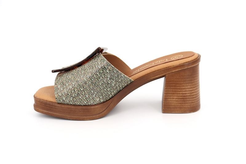 Lola canales mules et sabots clementine vert7560902_3