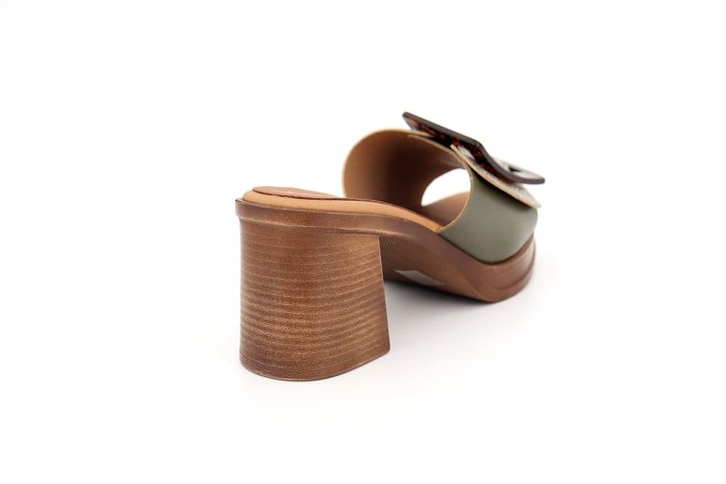 Lola canales mules et sabots clementine vert7560902_4