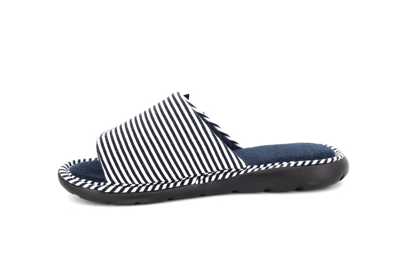 Isotoner chaussons pantoufles sandra bleu7561301_3