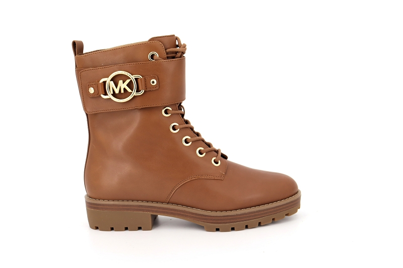 Michael kors boots et bottines rory lace up bootie marron