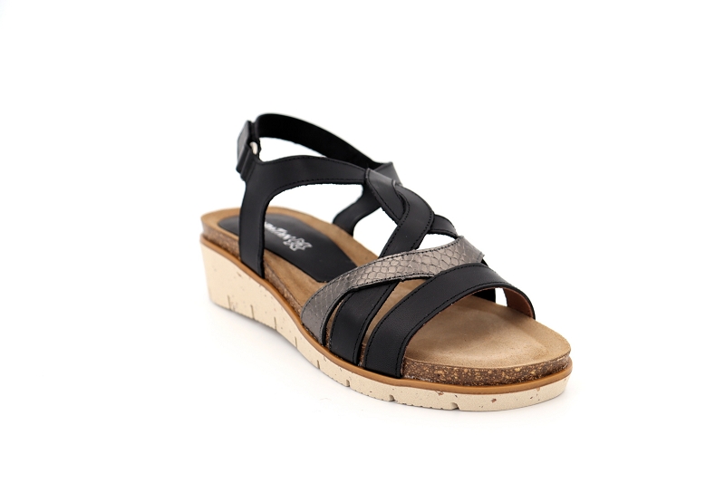 Xapatan sandales nu pieds avril noir7562102_2