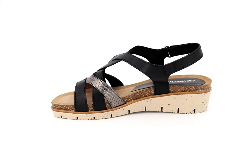 Xapatan sandales nu pieds avril noir7562102_3