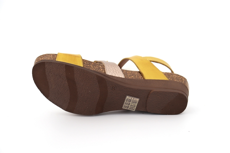 Xapatan sandales nu pieds paula jaune7562201_5