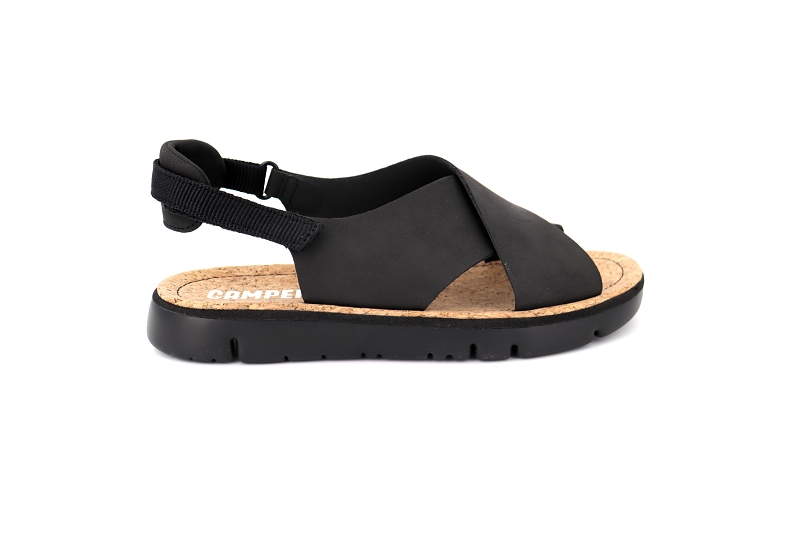 Camper sandales nu pieds oruga noir