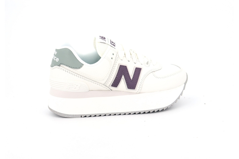 New balance baskets wl574 platforme blanc