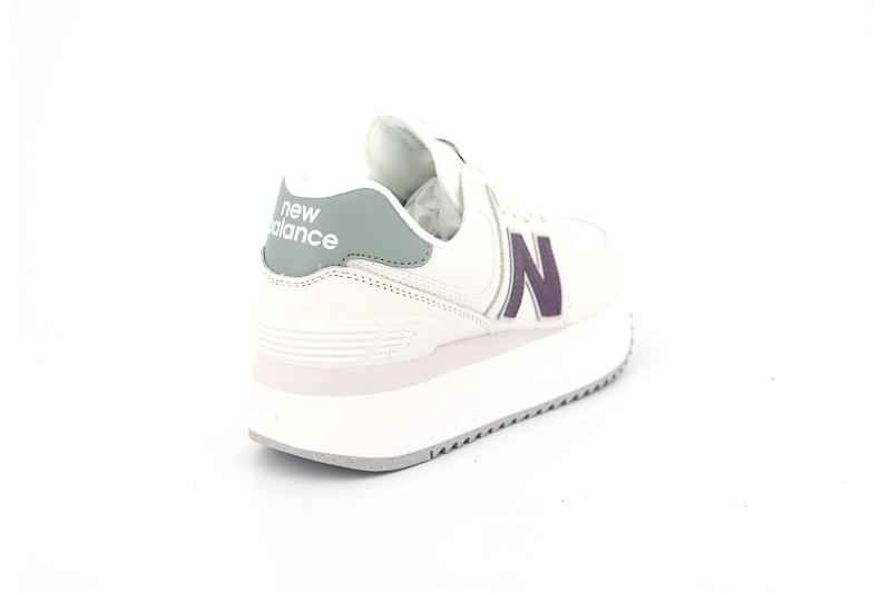 New balance baskets wl574 platforme blanc7565301_4