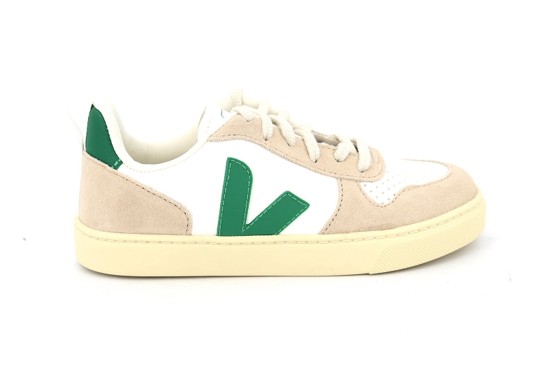 Veja  enf baskets small v10 blanc