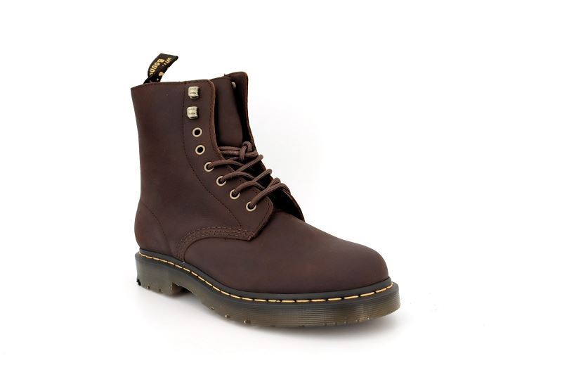 Doc martens boots et bottines 1460 pascal marron7571101_2