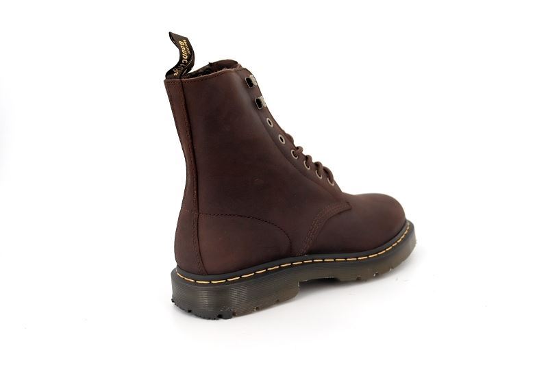 Doc martens boots et bottines 1460 pascal marron7571101_4
