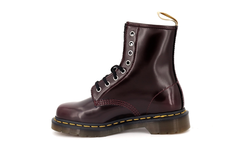 Doc martens boots et bottines 1460 vegan rouge7571302_3