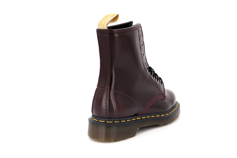 Doc martens boots et bottines 1460 vegan rouge7571302_4