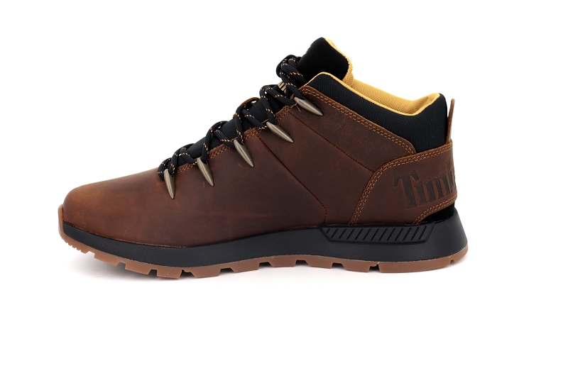 Timberland boots et bottines sprint trekker mid marron7574001_3