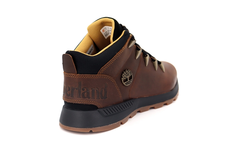 Timberland boots et bottines sprint trekker mid marron7574001_4