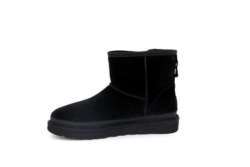 Ugg boots et bottines classic mini zipper tape noir7575702_3