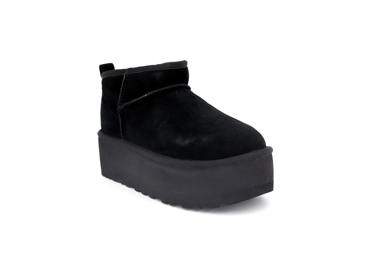 Ugg boots et bottines classic ultra mini platform noir7575801_2