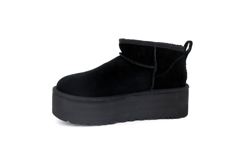 Ugg boots et bottines classic ultra mini platform noir7575801_3