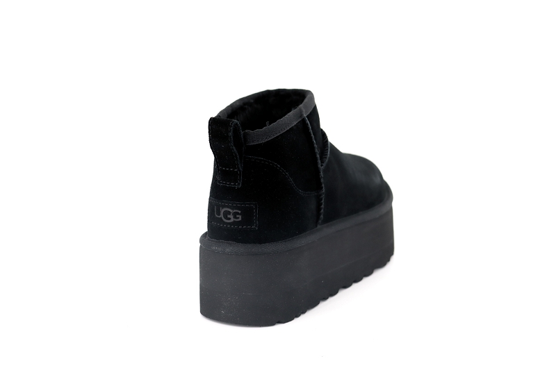 Ugg boots et bottines classic ultra mini platform noir7575801_4