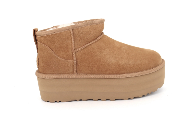 Ugg boots et bottines classic ultra mini platform marron