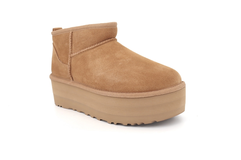 Ugg boots et bottines classic ultra mini platform marron7575802_2