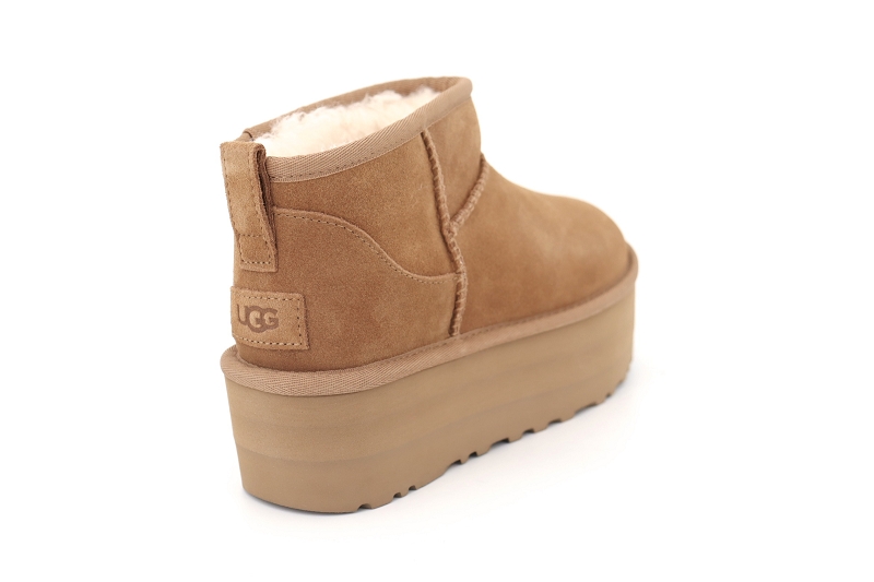 Ugg boots et bottines classic ultra mini platform marron7575802_4