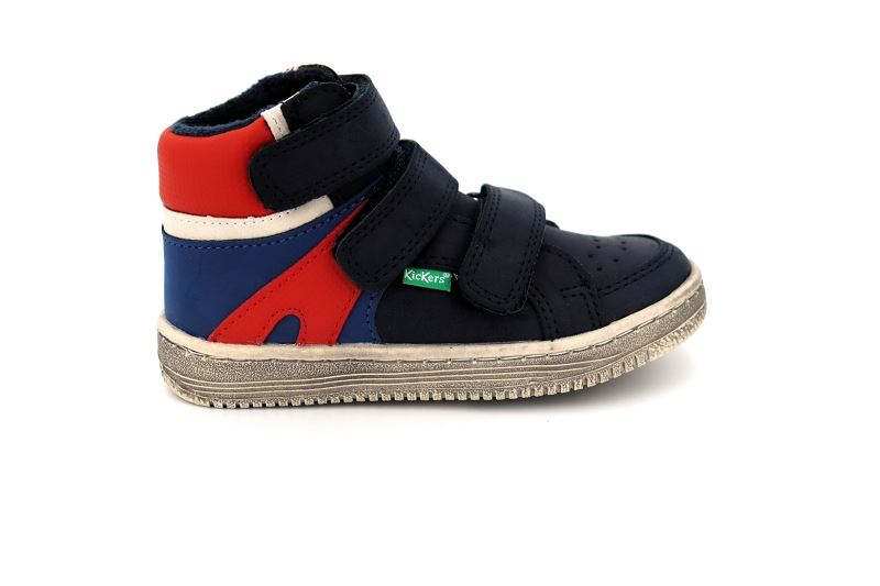 Kickers enf baskets lohan bleu