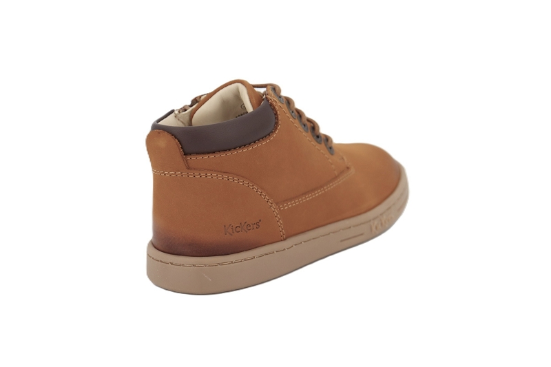 Kickers enf chaussures a lacets tackland marron7576403_4