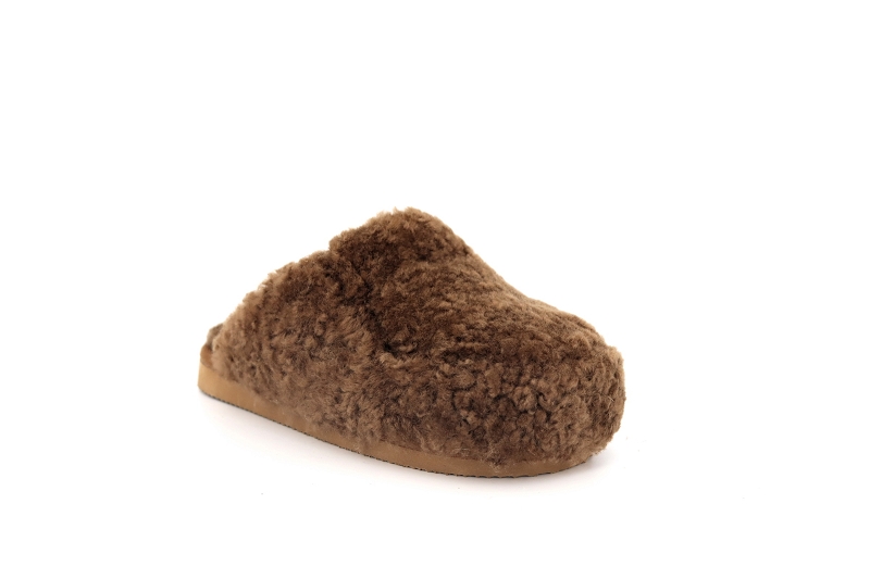 Shepherd chaussons pantoufles jenny marron7576802_2