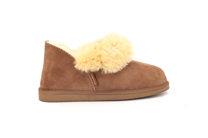 Shepherd chaussons pantoufles karin marron