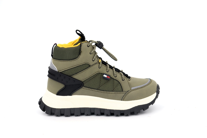 Tommy hilfiger enf baskets 33148 vert