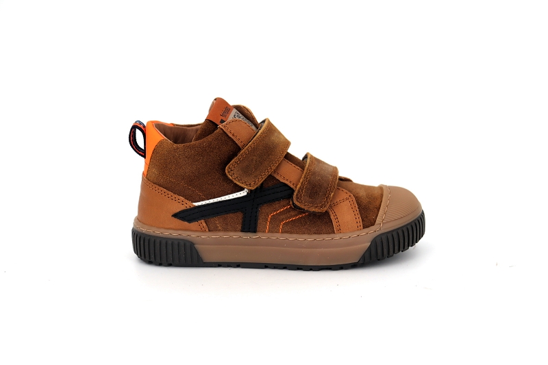 Babybotte chaussures a scratch kookies marron