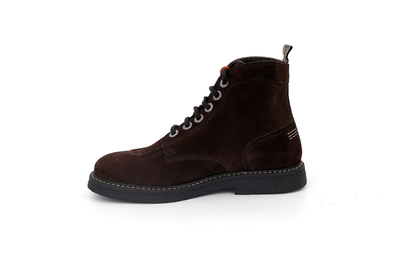 Kickers boots et bottines kick legendary marron7584002_3