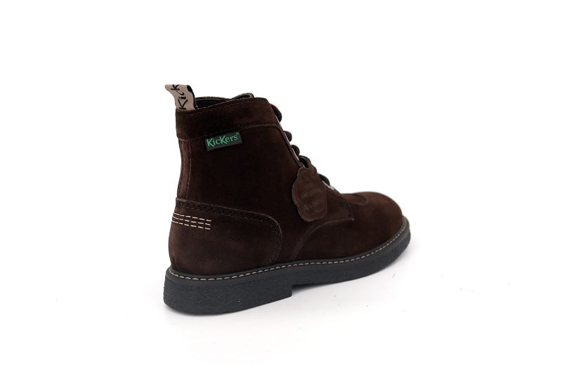 Kickers boots et bottines kick legendary marron7584002_4